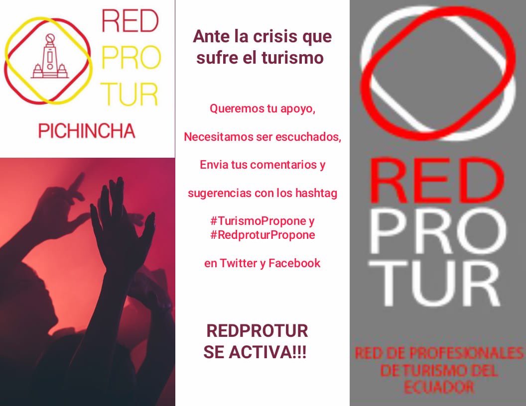 RedProTurEcuado's tweet photo. Compatriotas, solicitamos facilitar la movilidad interna para q los turistas puedan regresar a sus paises sin contratiempos. Como #RedDeProfesionalesDelTurismo auspiciamos la libre movilidad, sin afectar el derecho a la resistencia pacífica.
#Turismopropone #RedProTurPropone https://t.co/DJVtC9tC3H