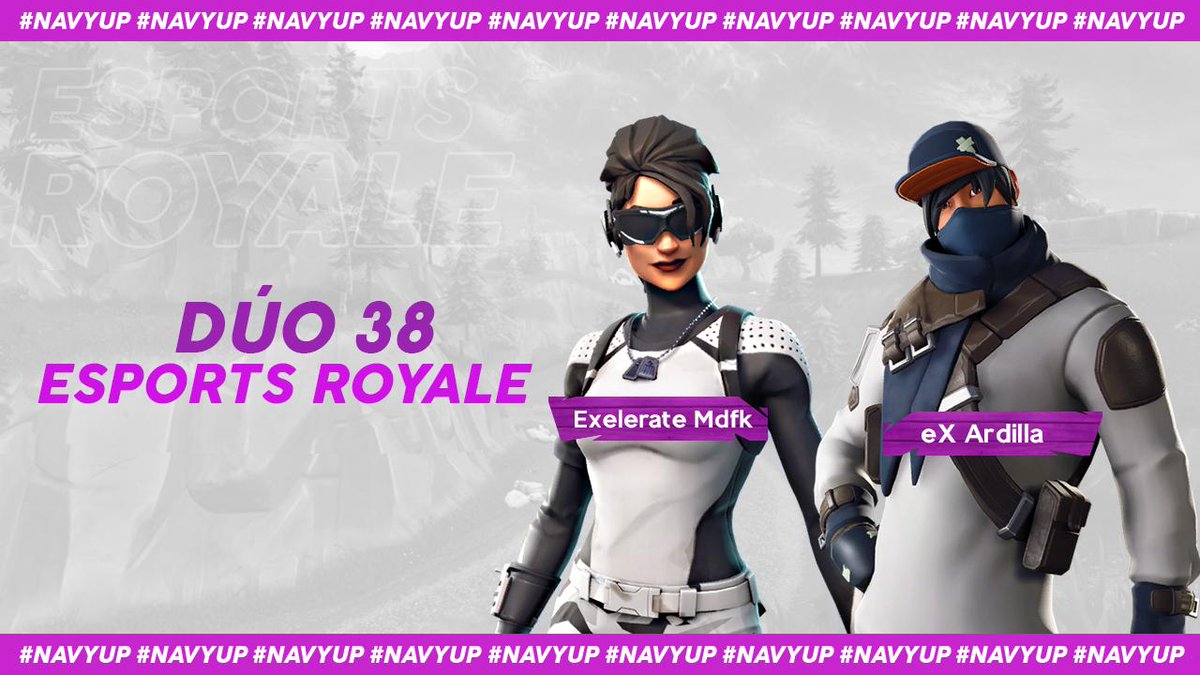 Ericyolk's tweet photo. ⚓️Los siguientes 4 duos que participaran en el #eSportsRoyale.

Mucha suerte, y gracias por paricipar. ⚓️

@BR_NavyClan #NavyFam #NavyClan #NavyUp https://t.co/LDeFilmHBI