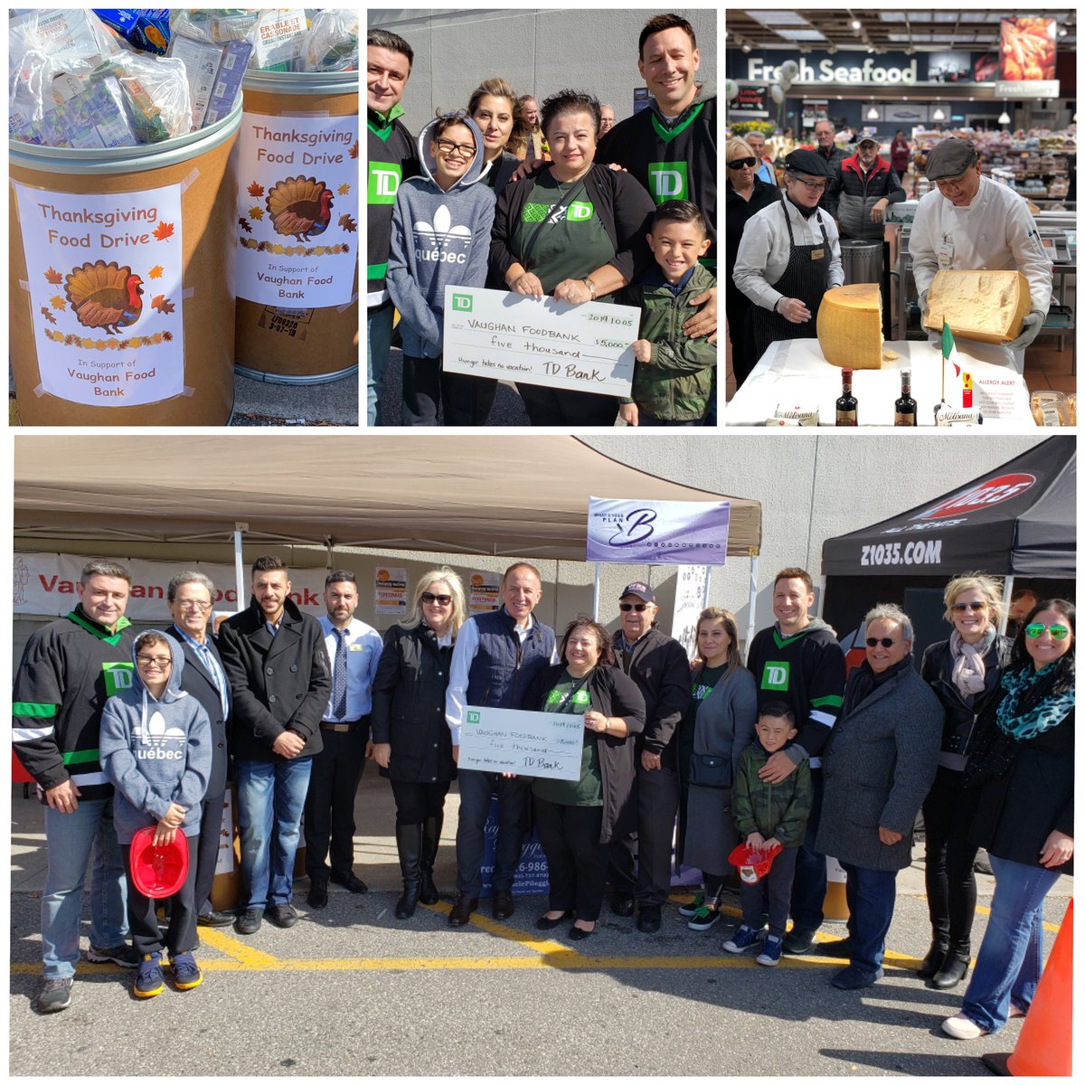 Supporting Thanksgiving food drive  <a href="/VaughanFoodBank/">陈飞私家侦探(查档 个人信息 定位 冻结 记录 房产 开房记录 全户 保证隐私 抓小三 捉奸 追债)</a> unfortunately a growing concern  in our communities! #HungerTakesNoVacation  <a href="/NHenriques_TD/">Nelson Henriques</a> @tdpauld <a href="/annav_td/">Anna Valentini</a>