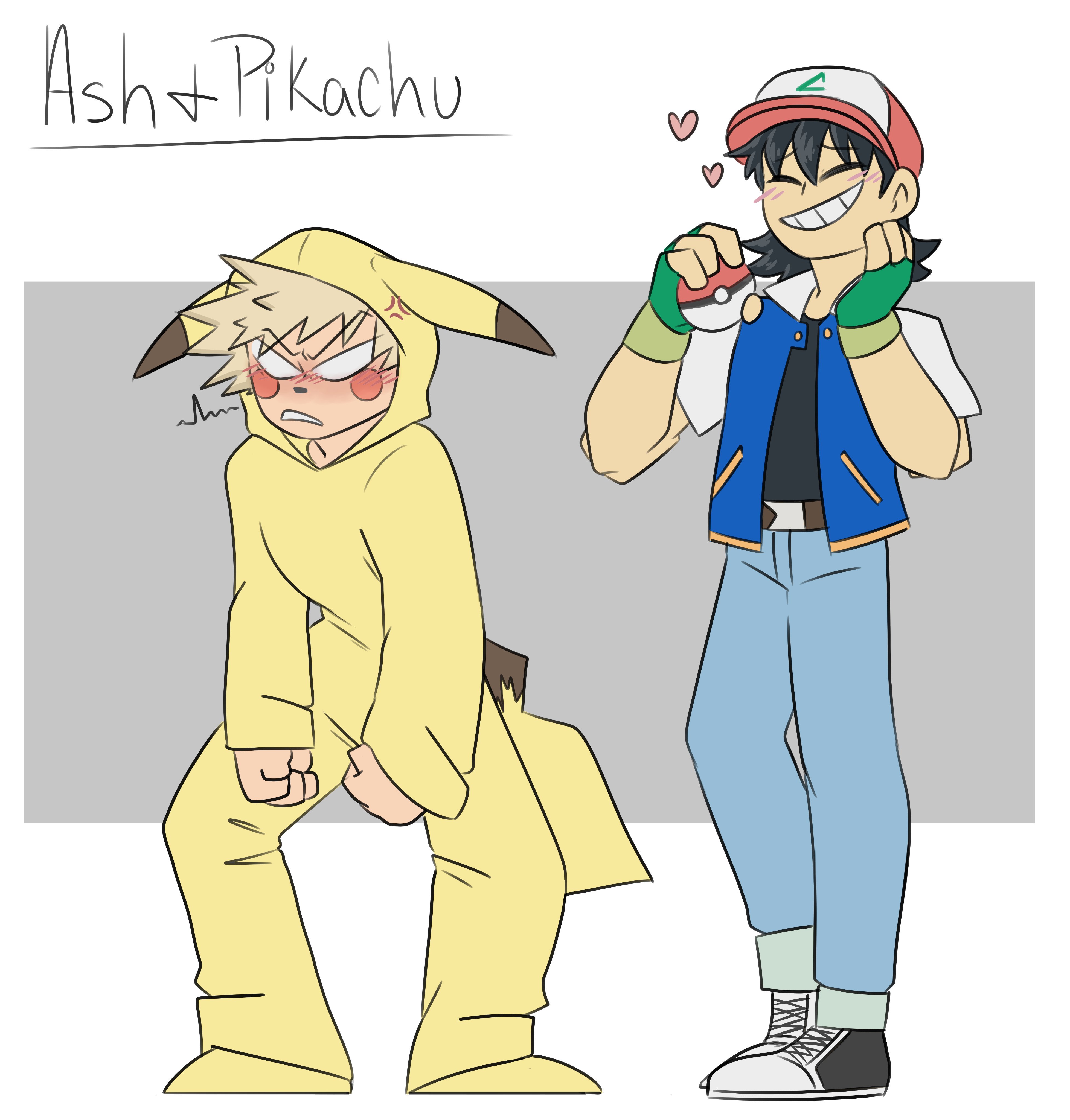 Ash cheap x pikachu