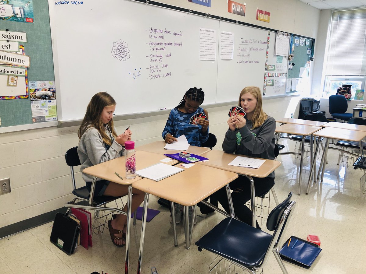 MrsBlecherWSD's tweet image. What a great week 2 at SMS! We tried delicious French food, worked together to review our numbers via Quizlet live, and tested our knowledge of classroom  commands through playing Gimkit! #wsmswolves #wsd #wsdlearns