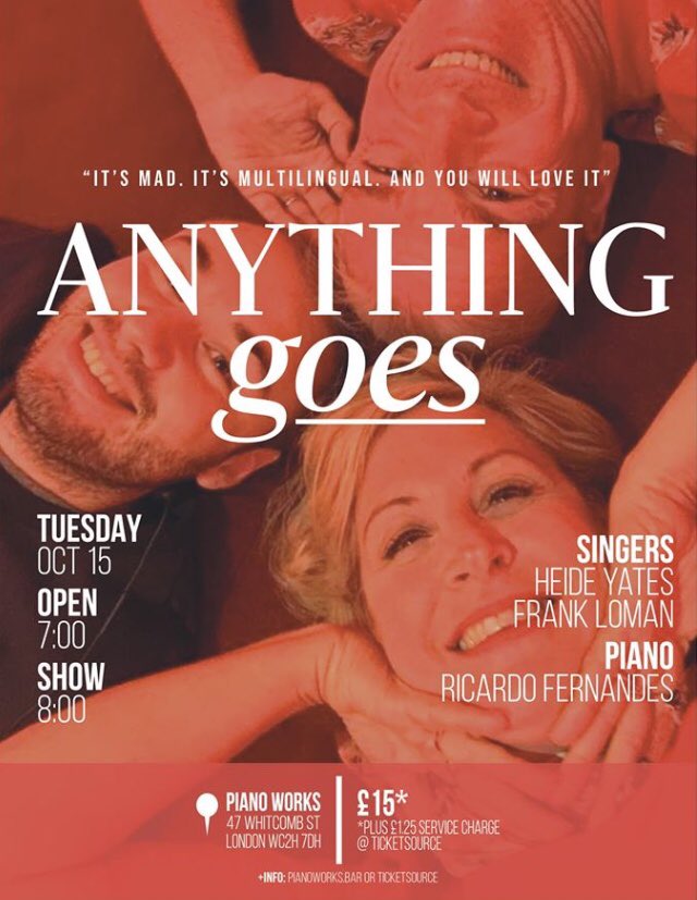 Do NOT miss this concert if you are a music lover- our own Chiswick girl Heide will be singing with these talented musicians ❤️ #Chiswick #concert #buyticketsnow #London