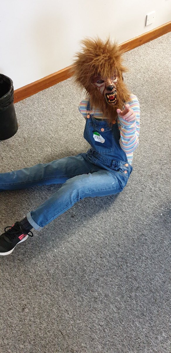 CoderDojoBanb's tweet image. One of our ninjas today was channeling her inner wolf while working on the #DojoBooChallenge