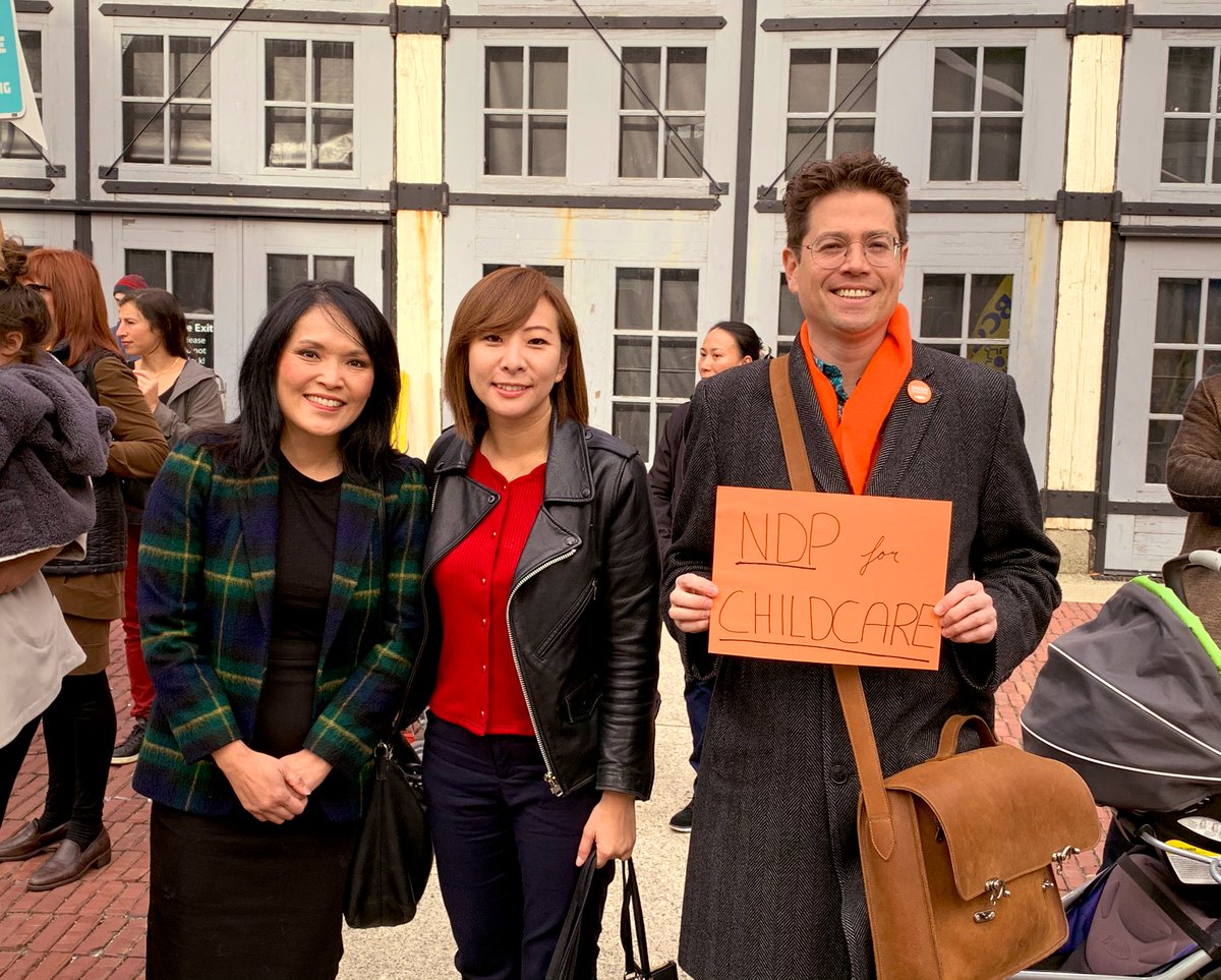 KatrinaCHome's tweet photo. 21 communities across BC are having a #StrollerBrigade today advocating for an inclusive, universal child care system. After years of chaos, we have started building a better system in BC since 2018, but It’s time we have a national child care strategy! #ChildCareBC #cdnpoli https://t.co/zaf4yf5Mt5