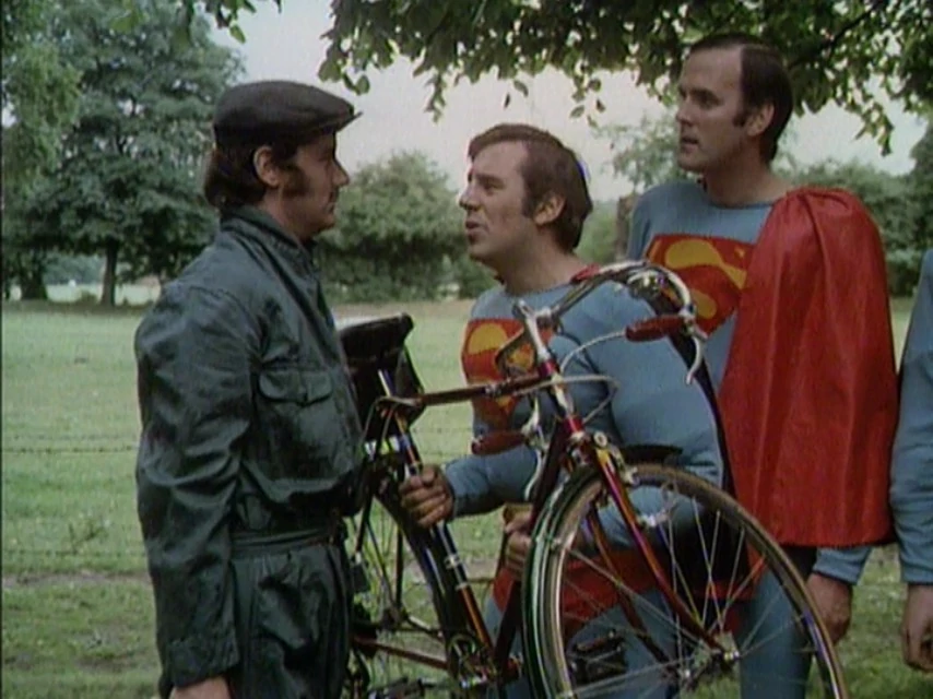 Bike_DE's tweet photo. Happy 50th birthday, @montypython! (And to modest and unexpected superheroes everywhere!) https://t.co/SevfgvNQb7