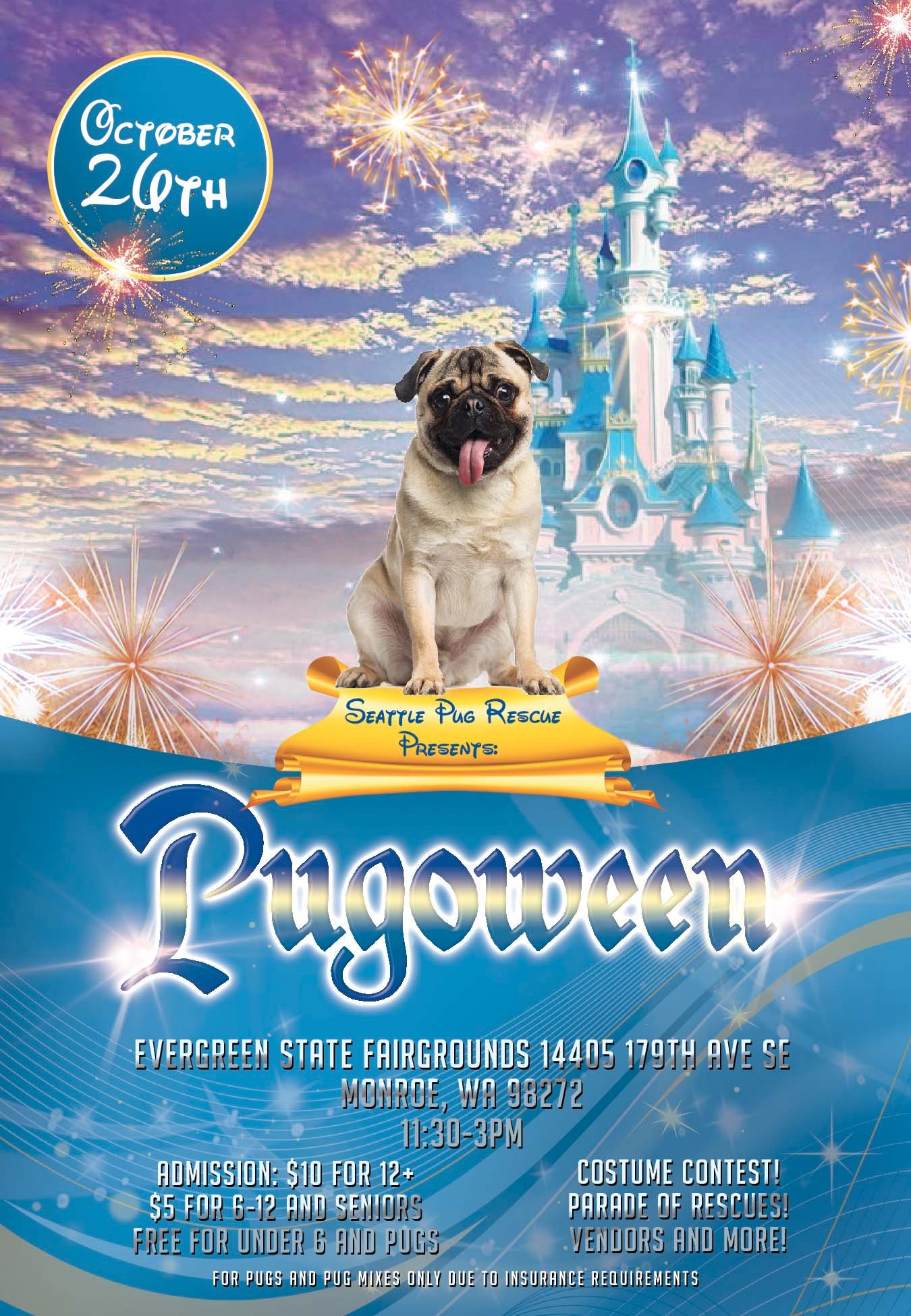 Seattle Pug Rescue seattlepugs X