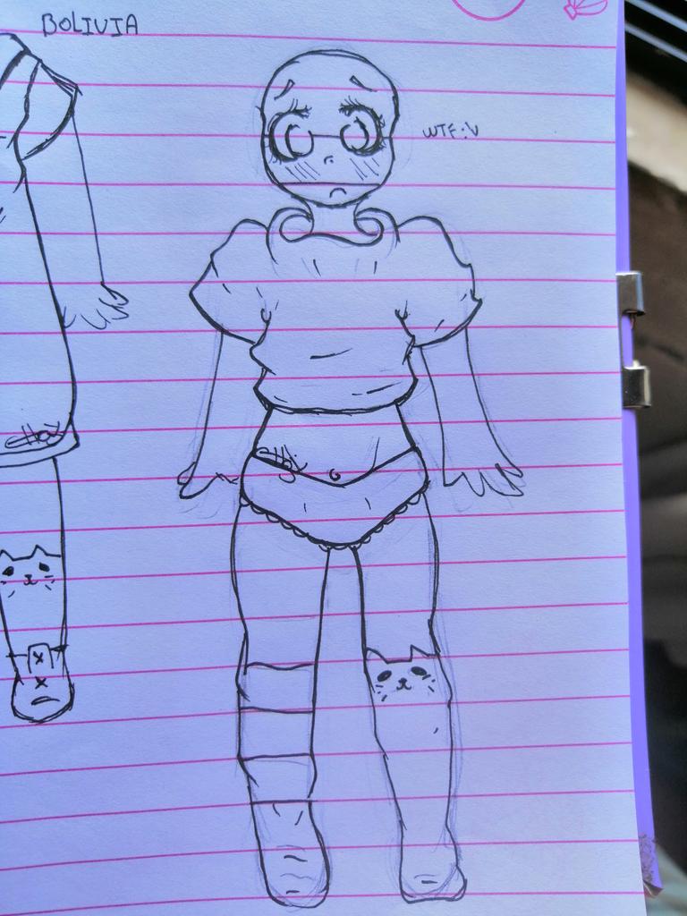 ChojyB's tweet photo. China le envió ropita a Bolivia ;u... Siento de debí pintarlo pero es Bolivia, si?! Xd
#Cute #CountryHumans #Countryhumanbolivia #Bolivia #Dibujo #Kawaii #Chibi #Yaoi #China #uke #Ukeable #Omg https://t.co/XDJ3wjaF3o