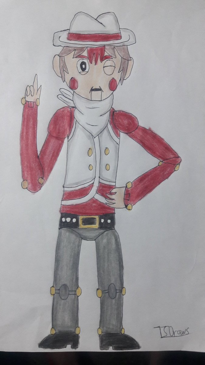 TSGamesOriginal's tweet photo. The Red Ink Demon
The Red Bandit
@LaurenSynger @themeatly @TheKindlyBeast
#TSDraws https://t.co/r372BL9cLd