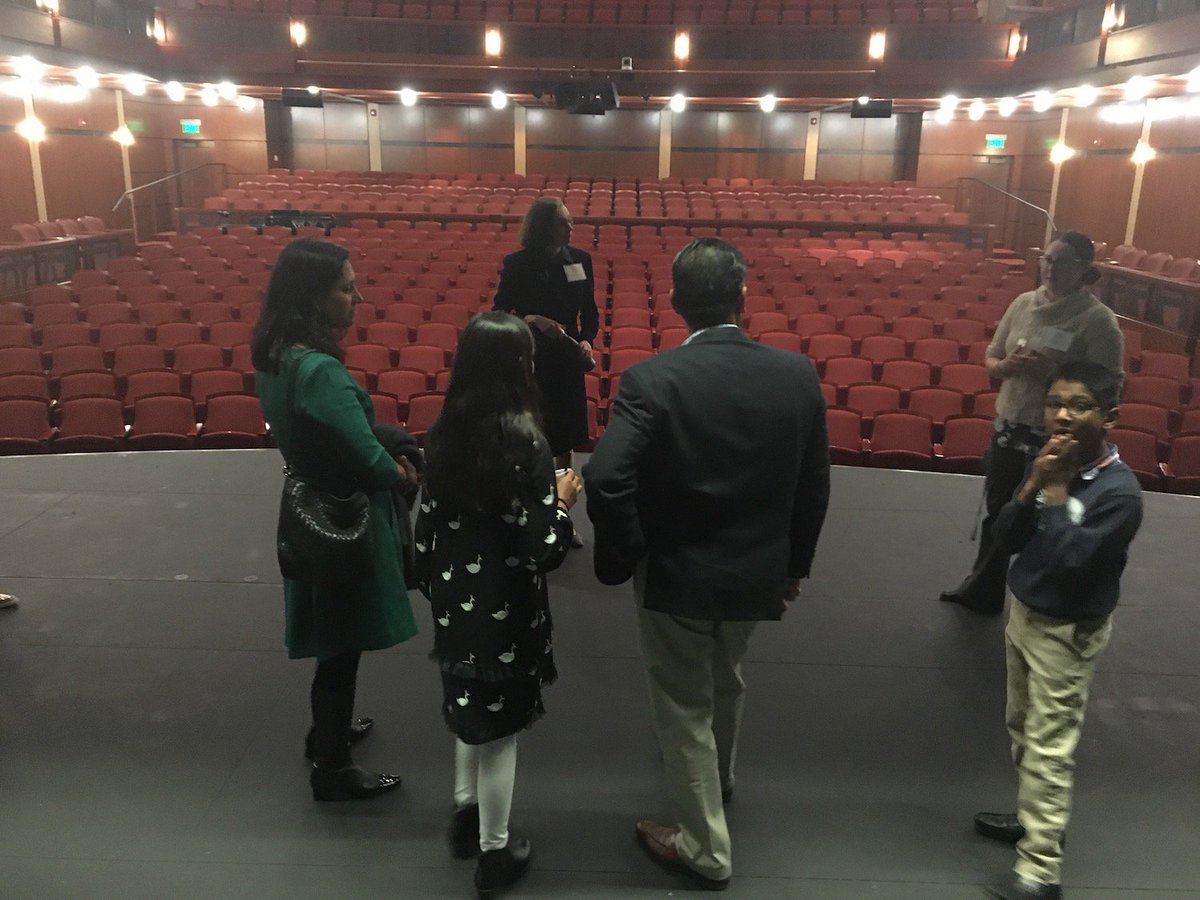 PennCharter's tweet photo. Teachers and coaches greet visiting students and parents to explain curricular and extra-curricular experiences at PC, and how they use premier facilities to enhance learning. #strategicvision #howfarPC #admissions2020 https://t.co/3S5xs0IaB3