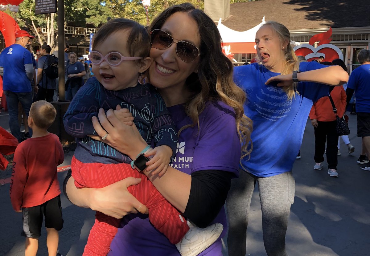 doctortarantino's tweet photo. #momgenius made my @lululemon shirt into pants for Z cuz she spit up all over herself right before the walk #momlife @american_heart #heartwalk with @johnmuirhealth https://t.co/3QT20xvdQj