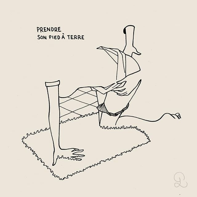 Petites Luxures On Twitter In French The Expression Prendre Son Pied Literally To Take Your Foot Means Having A Blast Like Having A Great Time The Expression Pied A Terre Literally Foot On The
