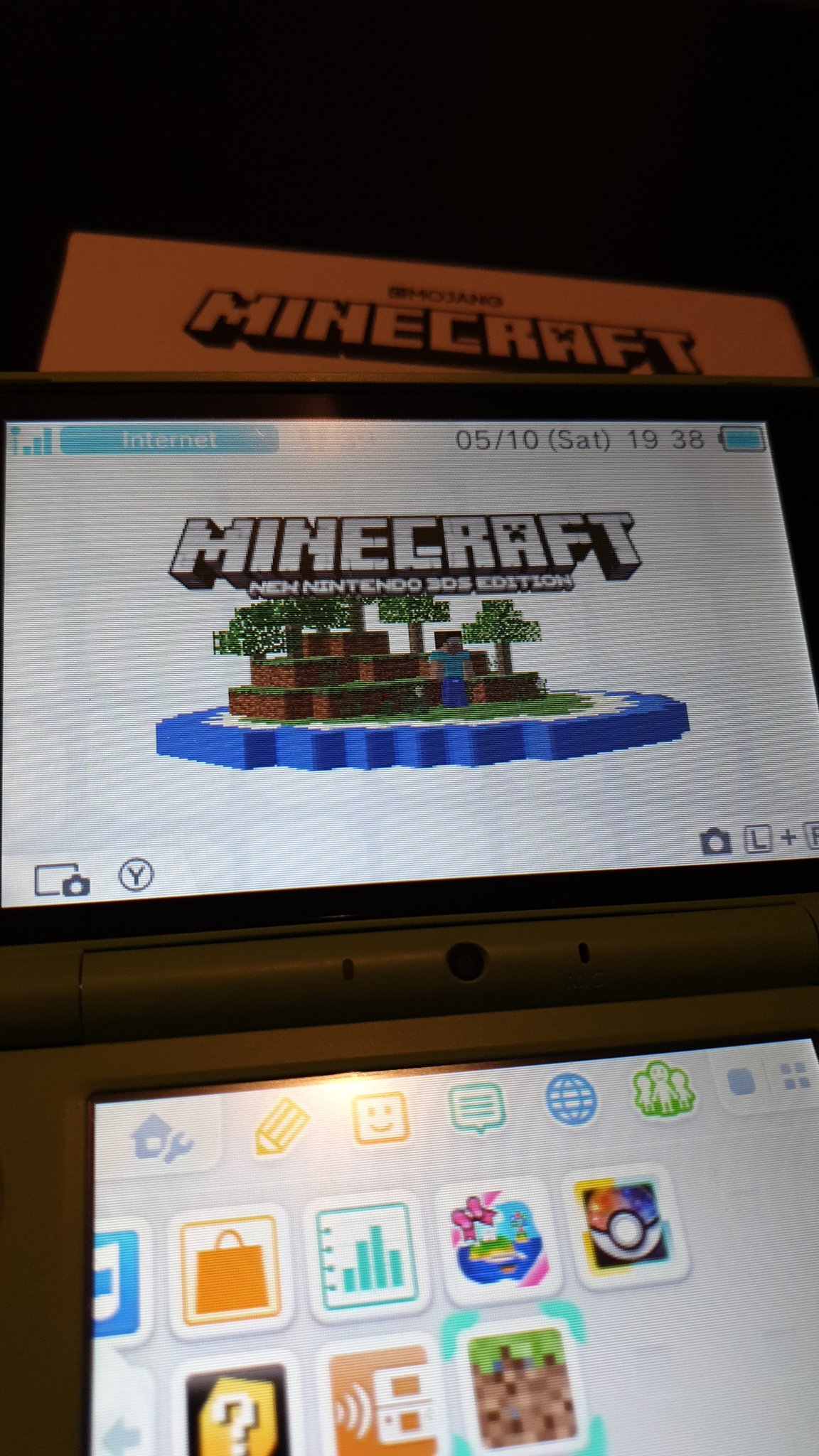 Minecraft 3ds Minecraft3ds1 Twitter