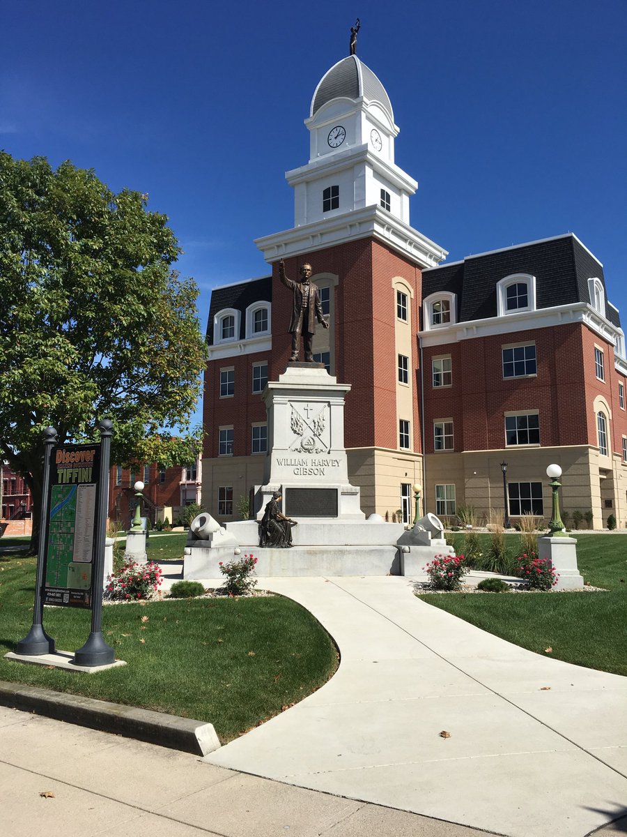 baeus2's tweet photo. Enough armchair genealogy. Beautiful day for a field trip: Tiffin, Ohio searching for the #OneArmedMan. https://t.co/Jq9husKJUp