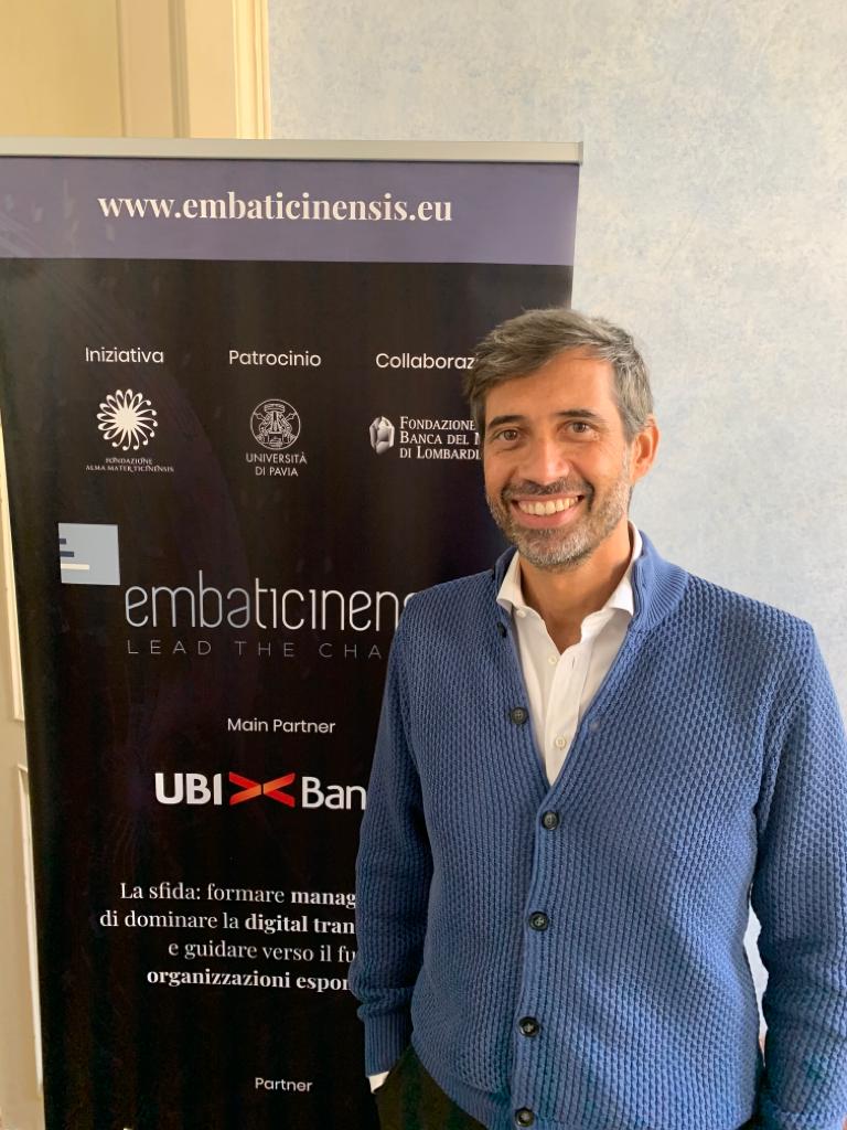 oggi sabato 5 ottobre focus quindi sull'innovazione "science-drive" con Salvatore Majorana, direttore Kilometro Rosso. Nel pomeriggio con Fabio Marazzi, fondatore e senior managing partner di Marazzi&amp;Associati, i nostri studenti si sono addentrati nei meandri della Cyber Law.