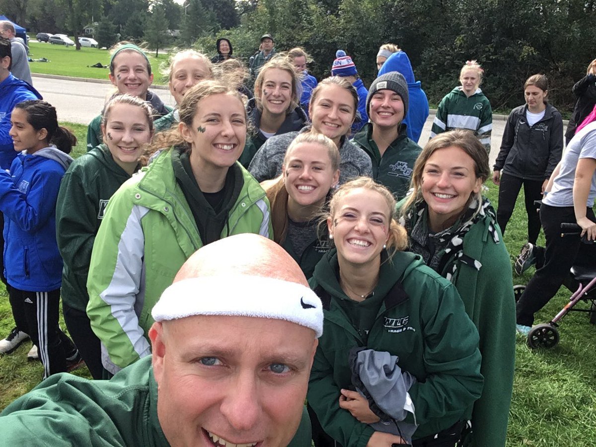 RevShevWLC's tweet photo. Checking out @WLC_XC_TF on their home course for the Warrior Invite! #runlikethewind #runfortheprize #headbandforrunningobviously #catchmeifyoucan https://t.co/Dx3pRLrENM