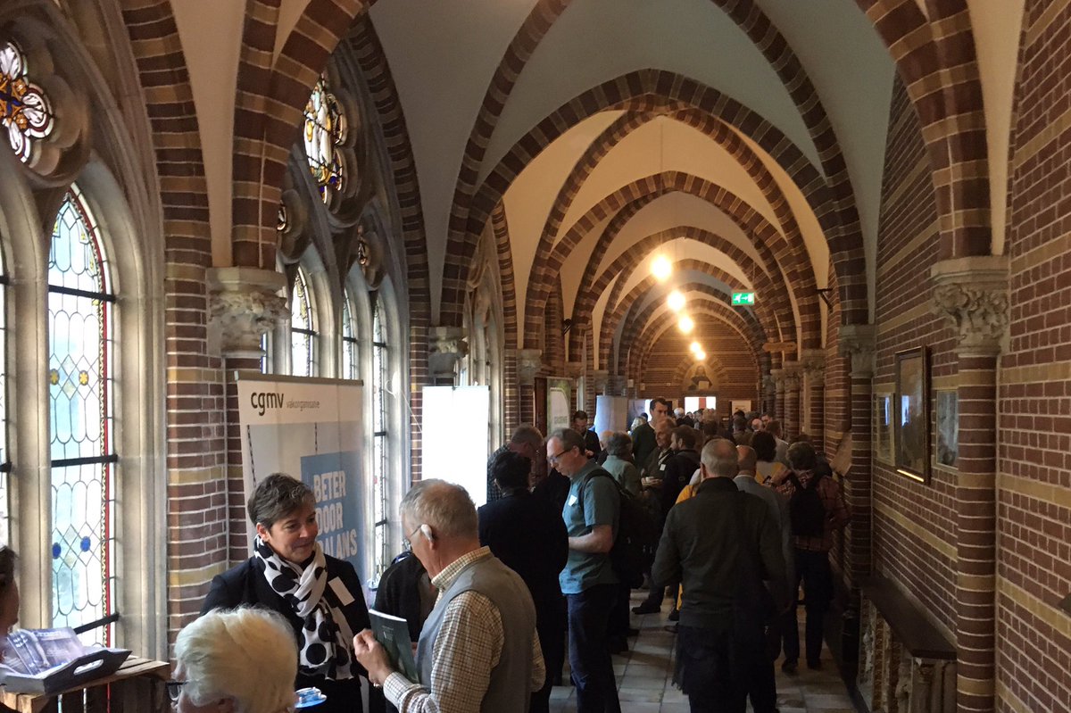 Inspirerende dag #GroenGeloven op prachtige locatie @kloosterzwolle 4 interactieve sessies gehouden over zin (en onzin) van duurzame #kerkgebouwen. Wat een enthousiasme bij 500+ aanwezigen om er echt iets van te maken! #TentofMonument #Rentmeesterschap @groenekerken @GroenGelovig