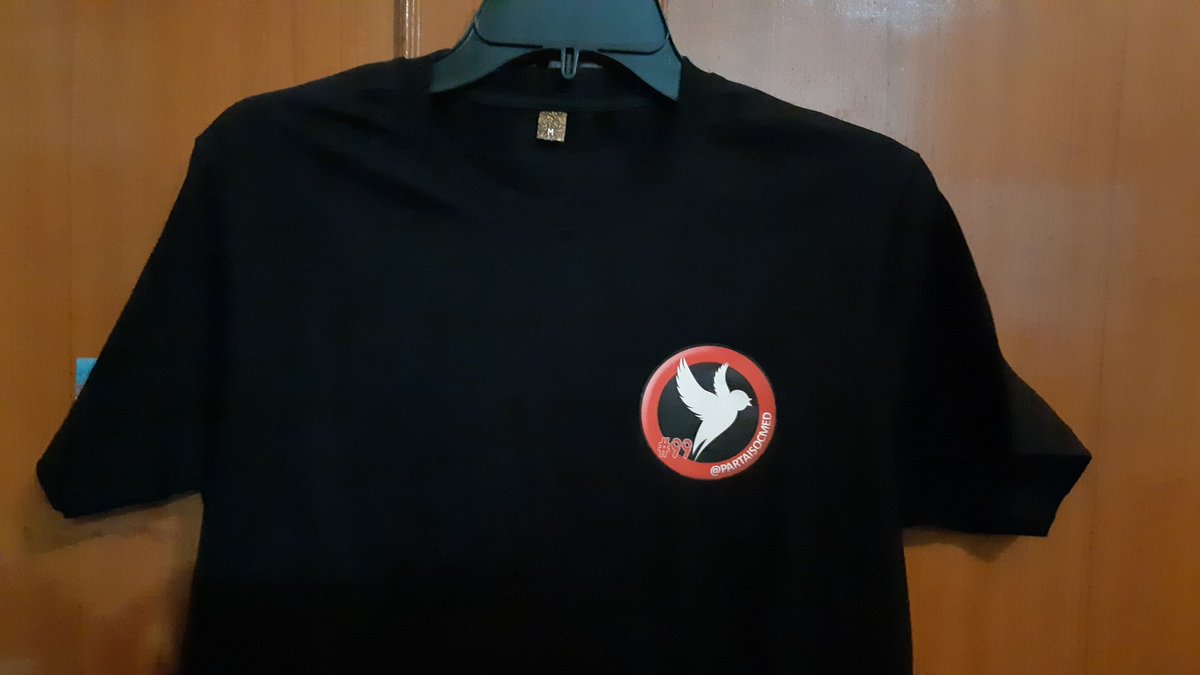 MarailSiregar's tweet photo. Dalam rangka Hari Ulang Tahun #PartaiSocmed7tahun ada GA eksklusif berupa t-shirt keren dari komunitas #99, tersedia hanya ukuran M dan L.

Cukup RT saja.

Pemenang diumumkan pada tanggal 10 Oktober 2019. https://t.co/z5UBBKUvlb