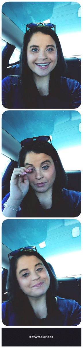 DFWTeslaRides's tweet photo. #dfwteslarides #teslaphotobooth Thanks for riding with me! https://t.co/C70BMtrk8e