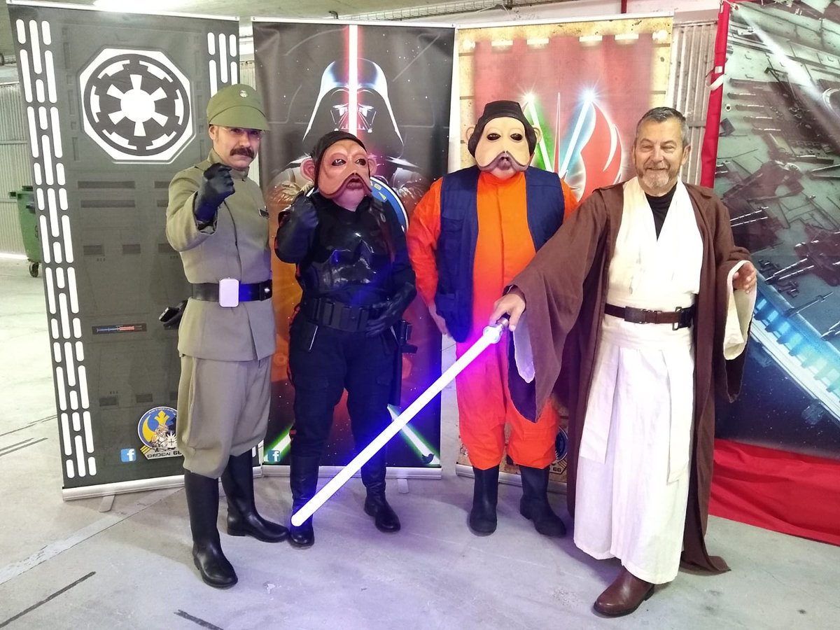 Orden66Asturias's tweet photo. Día muy divertido ¡y romántico! en la 8° edición de la Feria de Coleccionismo de Mieres #Ficast.
Mañana más y mejor, os esperamos! https://t.co/cBye6BU1vn