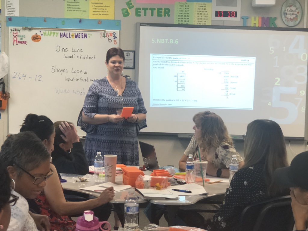 Dedicated Fontana teachers, lead learners on Saturday morning!  Our teachers are the best!