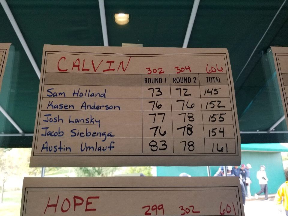 calvin_golf's tweet photo. Solid weekend for the boys! Finish the fall in 4th and qualify for the spring AQ! https://t.co/wXnQwysPAg