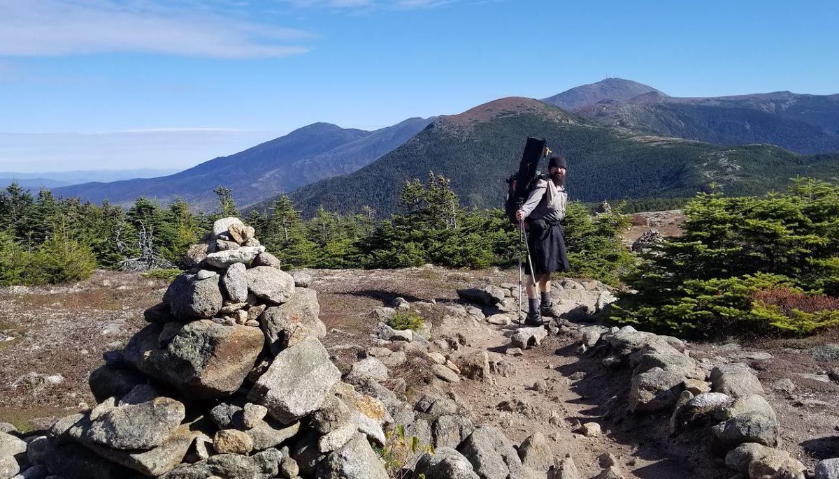 WanderingKM's tweet photo. Hello wanderers!

#wanderer #wanderingkiltsman #kilt #kiltsman #nature #travel #atclass2019 #appalachiantrail #hike #twk #youtube #thelongwalk #thewanderingkiltsman https://t.co/VffPUifB4i