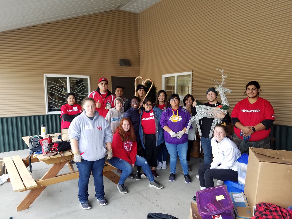 Sorting donations for <a href="/SpokAnimal/">SpokAnimal</a> for #EagleUP2019.  Thanks @stcu for making this possible. Giving Back - It's What <a href="/EWUEagles/">EWU</a> Do!