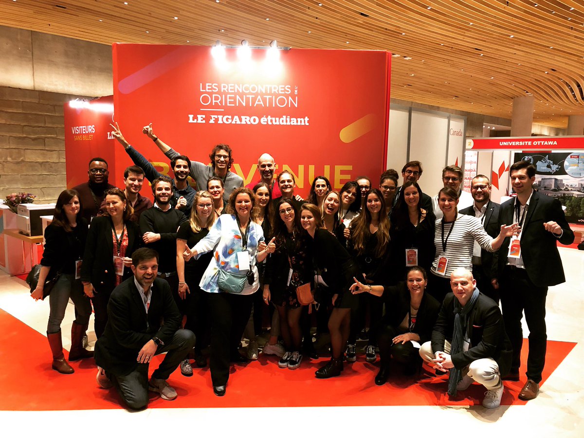 TGemignani's tweet photo. Quels salons, quelle équipe, quelle fierté ! Les salons du @Figaro_Etudiant ont connu de très beaux succès à Paris (10 000 visiteurs) et à Lille (3 000 visiteurs). Mille mercis à nos partenaires (écoles, universités, entreprises...) et un immense bravo aux équipes de @Figarocms ! https://t.co/SeGoOtvA2E