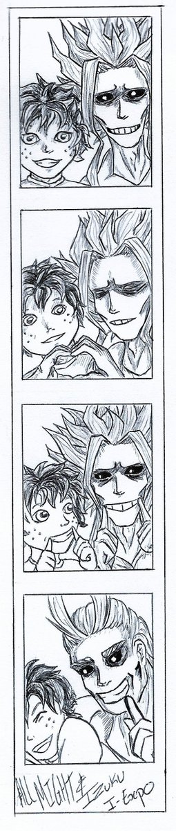HarperDay1's tweet photo. Inktober Day 5: Build - Building memories, relationships, bonds and the like. #IzukuMidoriya #Deku #AllMight #ToshinoriYagi #Iexpo #iisland #Twoheros #myheroacademia #Inktober2019 #myart
#photostrip https://t.co/wVVRP2LOTU