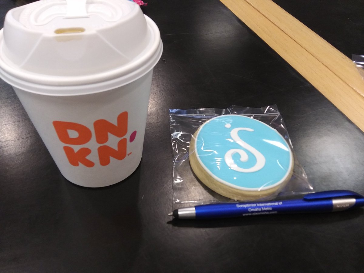 SoroptimistFort's tweet photo. Cookie from SIA Omaha #investindreams https://t.co/TwUG6GMZbm