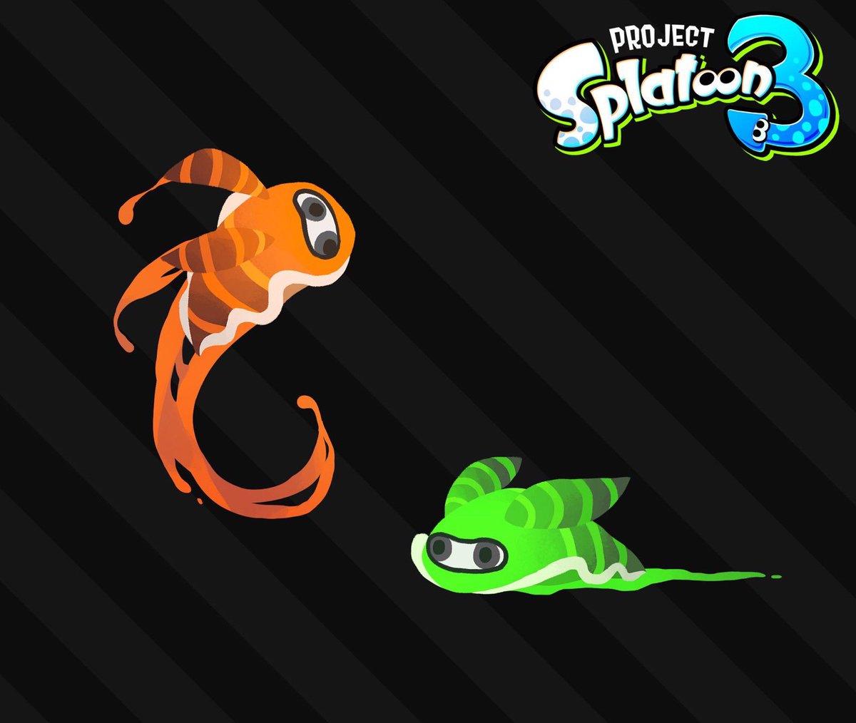 2020_jim's tweet photo. ENGLISH: What are your thoughts on these slugs for #Splatoon3? I think they look cool. 😎
ESPAÑOL: ¿Qué piensas sobre estas babosas para #Splatoon3? Pienso que ellos se ven bien. 😎
#ProjectSplatoon3 #Splatoon #NintendoSwitch #Nintendo https://t.co/FjMNYfzI9w