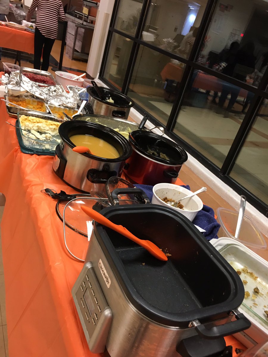 frau_johnson's tweet photo. Good-bye Thanksgiving Dinner was a success! #stcgapp We’ll miss our new friends. @StCharlesEast @StCharlesD303 https://t.co/1Xc4HHJpTl