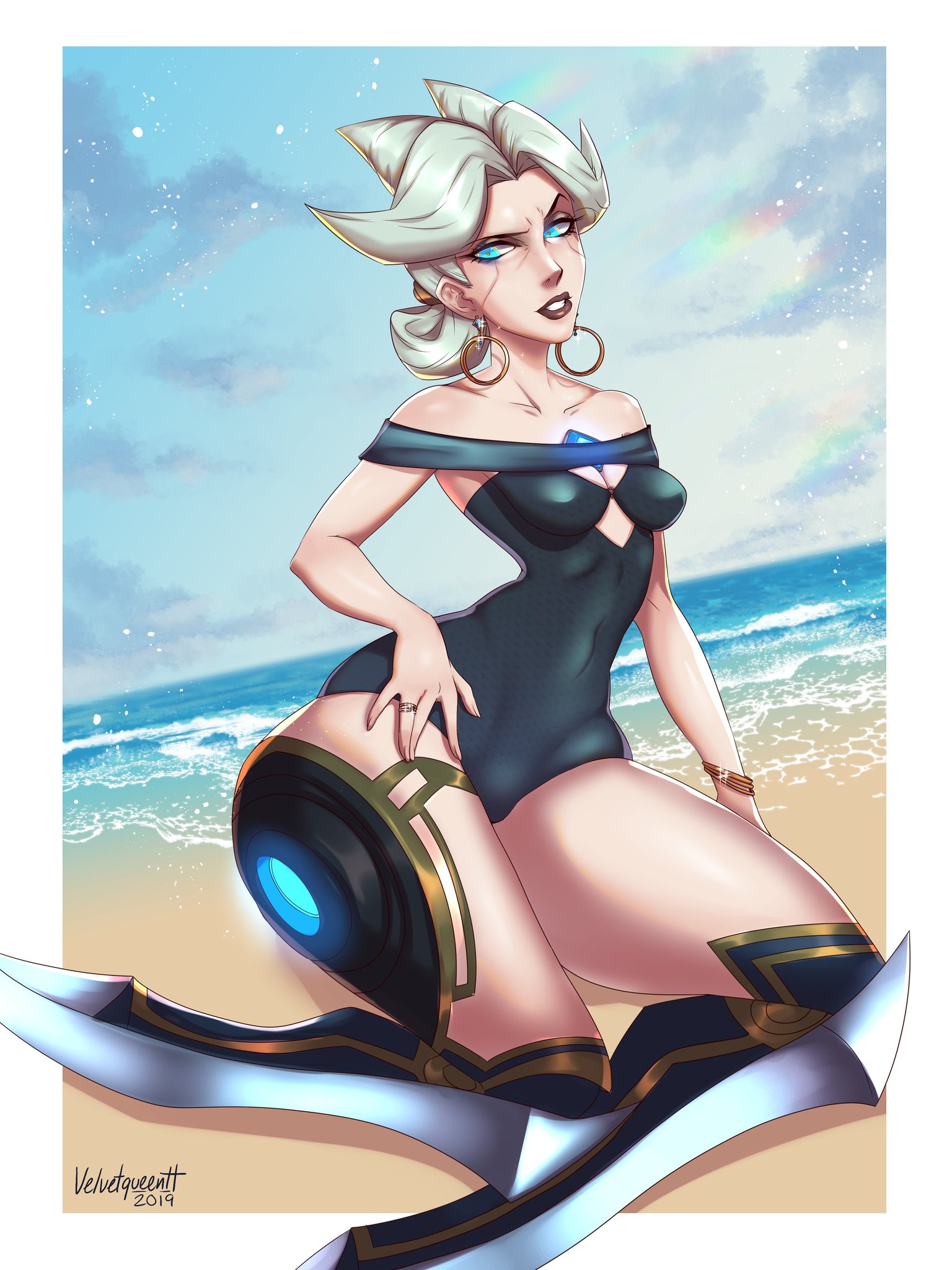 VelvetQueenH Art 🔞 Twitterissä: "45 Sexy spotlight: Camille (Swimsuit...