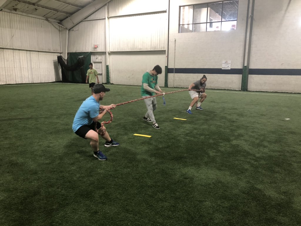 DavidThiemecke's tweet photo. @Pointman takes silver among 8 teams at #716AdultFieldDay and gives kids age 6-12 an on-ramp develop as leaders through sports with @AlgonquinS4Kids #PointmanPride Go Team! https://t.co/YD7PPwVp7B
