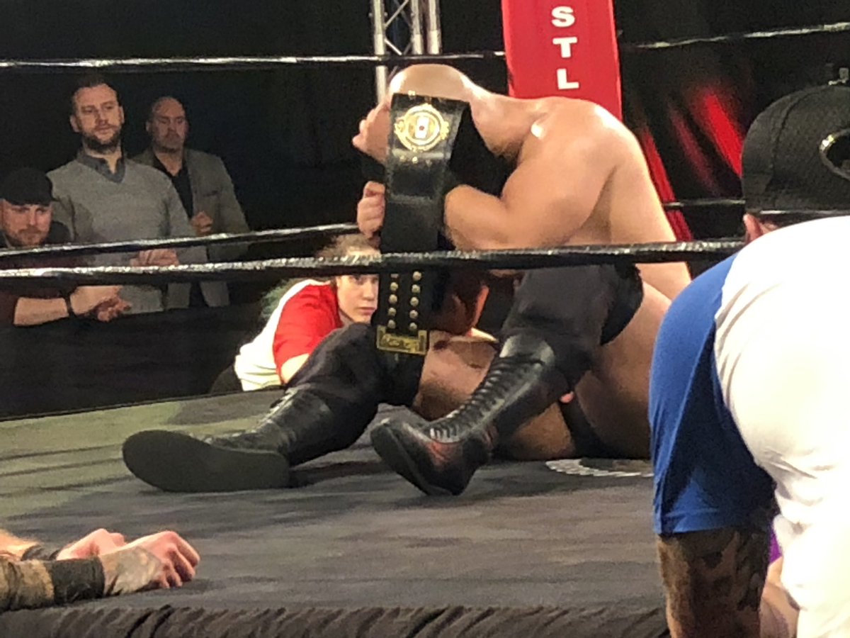 BlazingOptimist's tweet photo. The right man won! Congrats Rampage 👏🏻 @WrestleGatePro #WrestleGatePro #YouDeserveIt https://t.co/jKskzkaCwF