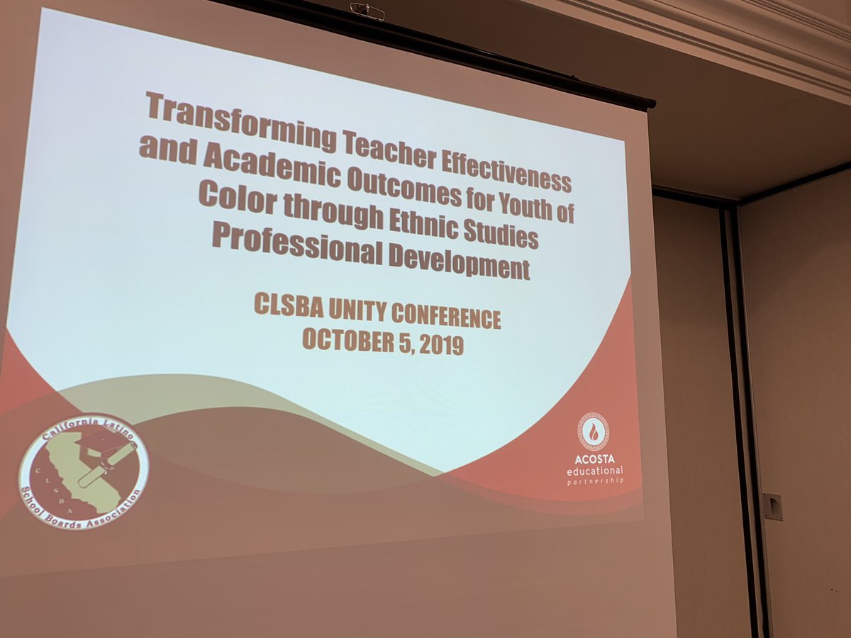 AEPEdConsulting's tweet photo. AEP is coast to coast today! Presenting our Ethnic Studies work @clsba Unity Conference! #ethnicstudies #CLSBAUnity2019 #AEP https://t.co/4XQcxTFLVs