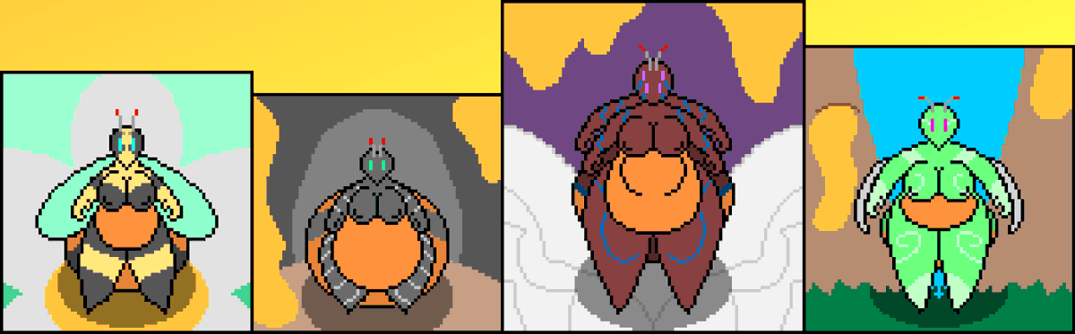 MegaCX3's tweet photo. "Honey Fly"

And have a dragonfly. Not really fat. But still chubby.

My somewhat small sequel to this, https://t.co/jHQTktTORC

And of course, for #Fat_Bug_Week. And, the last. https://t.co/3rKZnxXOWN