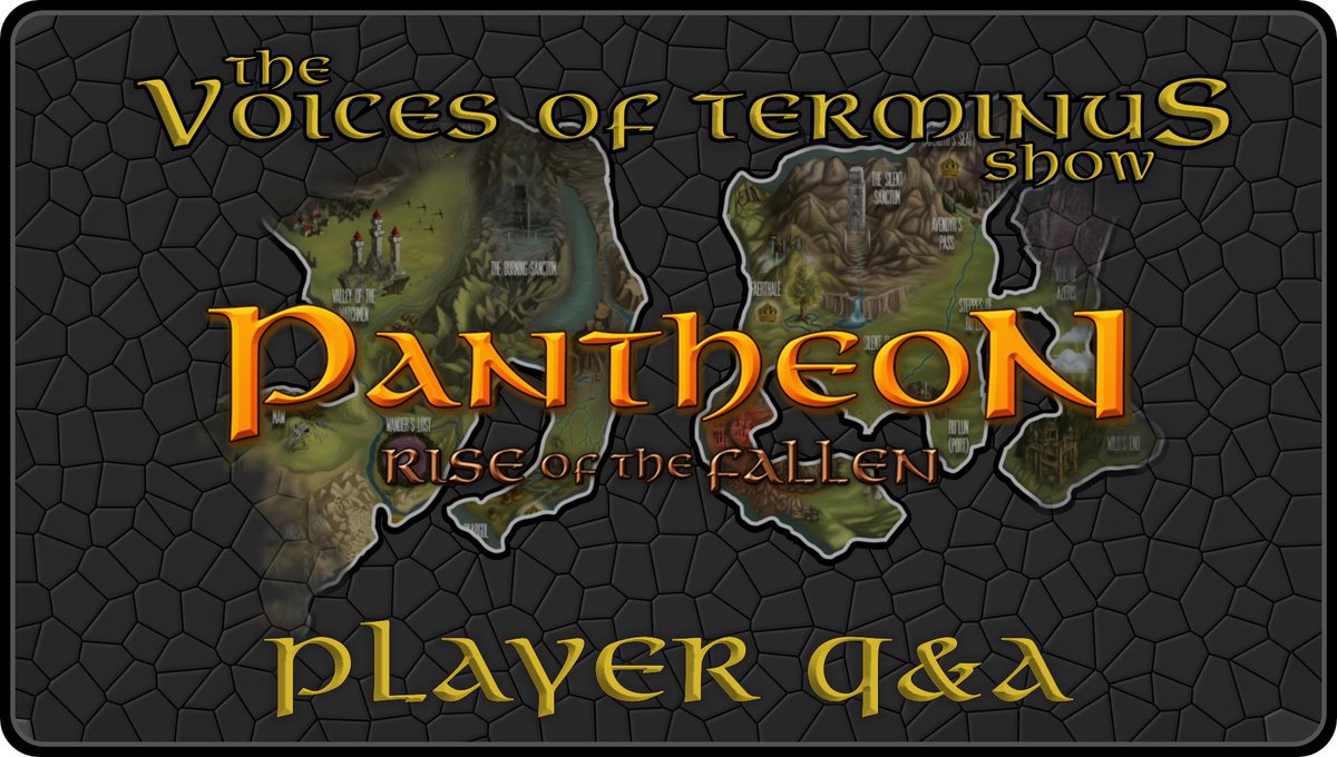 Pantheon_VoT's tweet photo. Join the VoT Crew in about 1,5hrs for the VoT Show as we sit down with community member Budrik over on @Twitch https://t.co/yBtsOZgAvz 6pm EST https://t.co/FxsOUUi2N3