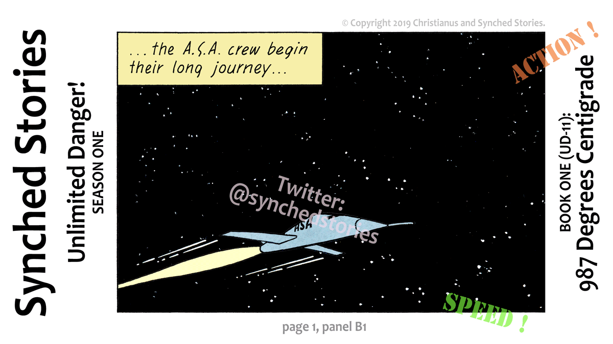 #ud11comic #unlimiteddanger #makecomics #comic #comics #comicbooks #indiecomics #webcomics

The American Space Agency crew is starting the journey...
But where are they going? And why?

From #scifi/#thriller album UD-11 ("987 Degrees Centigrade"), season 1 of "Unlimited Danger!"