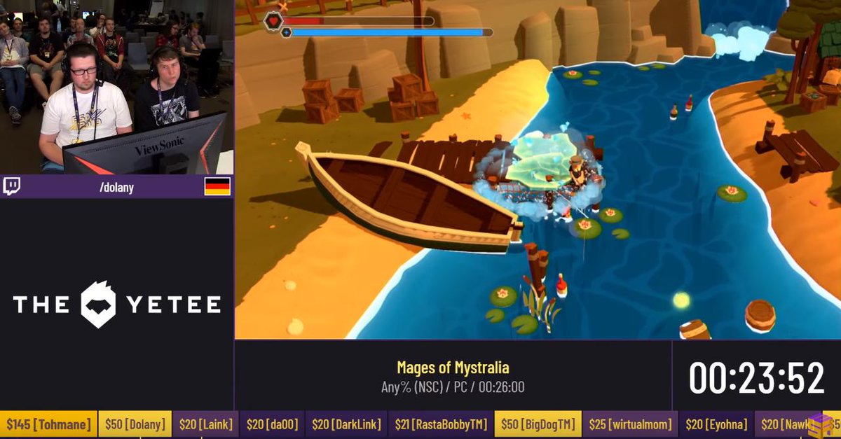 esamarathon's tweet photo. Mages of Mystralia [Any% (NSC)] by @Dolany94 - Now on YouTube from #ESASummer19 https://t.co/1wxWZdjHLY https://t.co/MnnUSPFXIX