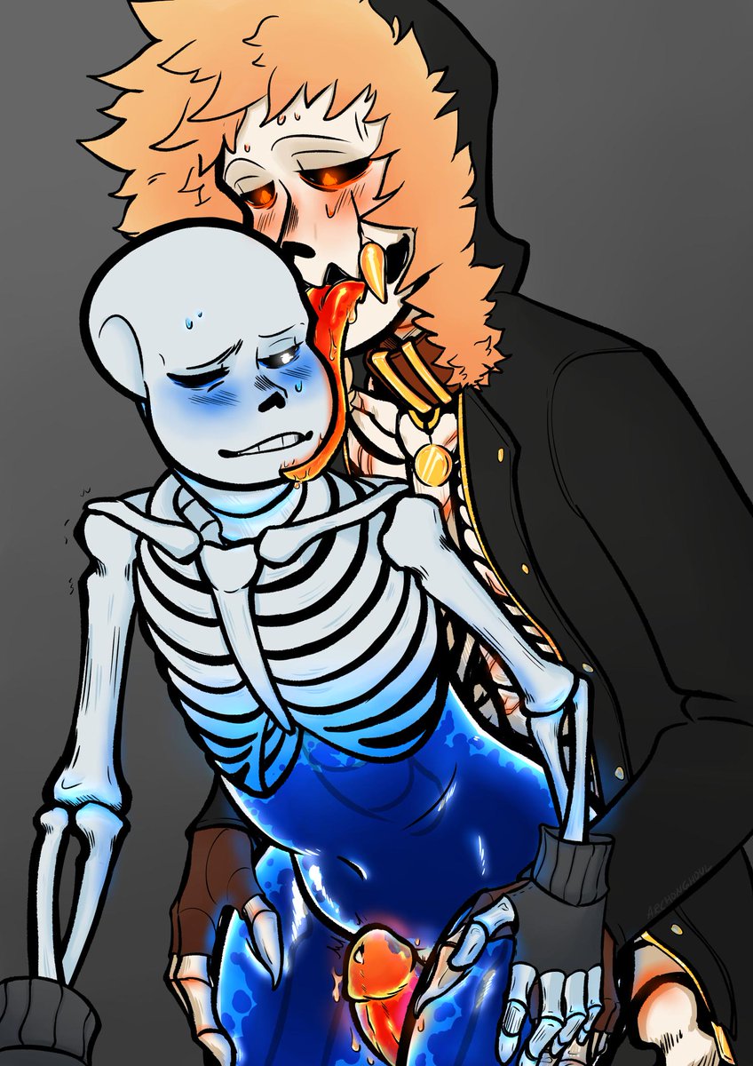 Day 2: Intercrural Sex
I got tired of working on this part way through but then I got a second wind (ง •̀ω•́)ง✧
#BBQKetchup for today's prompt! I think I made Mutt look a little spooky, but ya know what, it works for the month. >:D #fontcest #undertail #swapfrick #kinktober