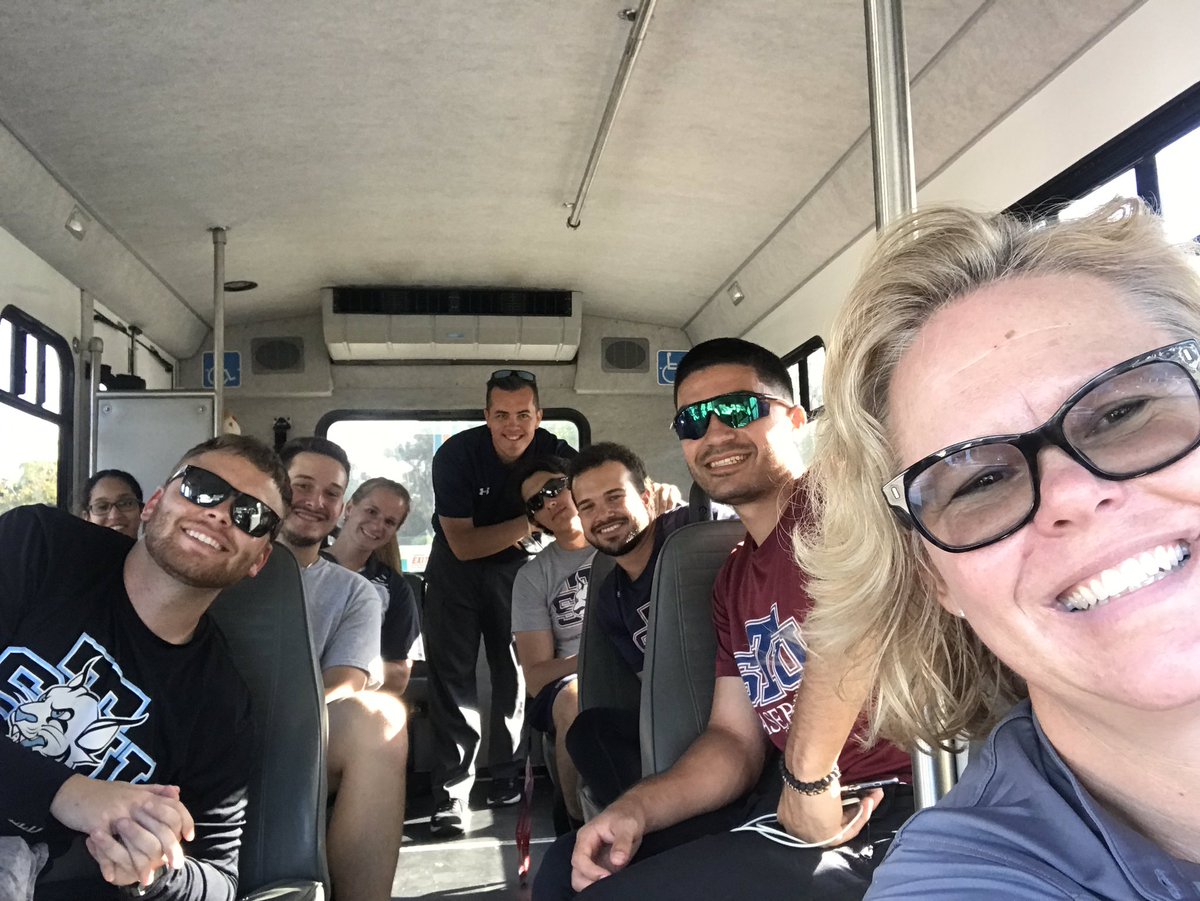 LauraCTodd's tweet photo. @STU_Athletics road trip to Substantial subs with the #GoodAtSTUff crew. https://t.co/zvtCyIg4lj