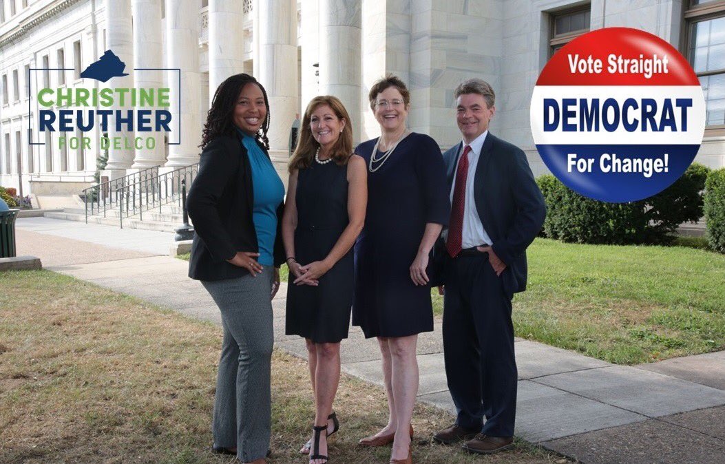 Reuther4Delco's tweet photo. Here’s the winning team! #DelcoVictory https://t.co/0ni98qZoS6