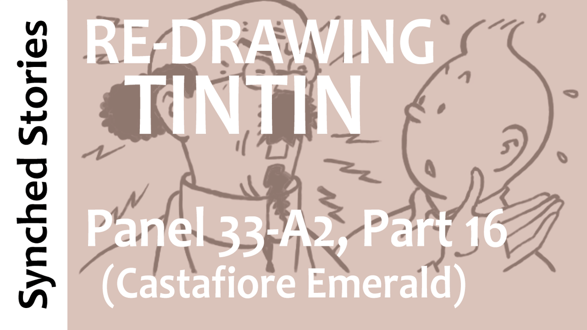 #ud11comic #unlimiteddanger #makecomics #makingcomics #comic #comics #comicbook #comicbooks #indiecomics #webcomics #bd #tintin #draw #drawing

5 min ago: "Re-drawing Tintin: Panel 33-A2 in The Castafiore Emerald -- Part 16: Inking Hand &amp; Sweat-drops"

youtu.be/HxT6a1aXh7s