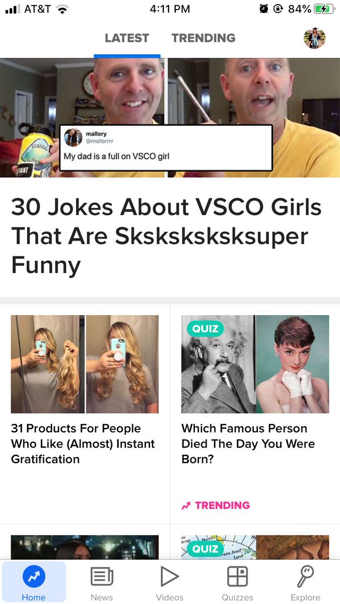 SholarKate's tweet photo. @mallorrrr now your dad has upgraded to buzzfeed famous https://t.co/JZUEx5GxlH