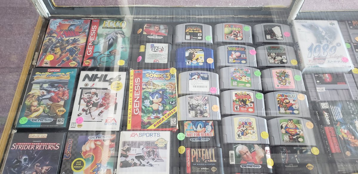 CaputosPawn's tweet photo. Come to @CaputosPawn for all your #RetroGaming stuff we #buy &amp; #sell everything you need to get back at it again #nintendoguy #shoplocal #pawnshoplife #gamerlife #supernintendo #classic #nintendo64 https://t.co/KLJWlEFQfu