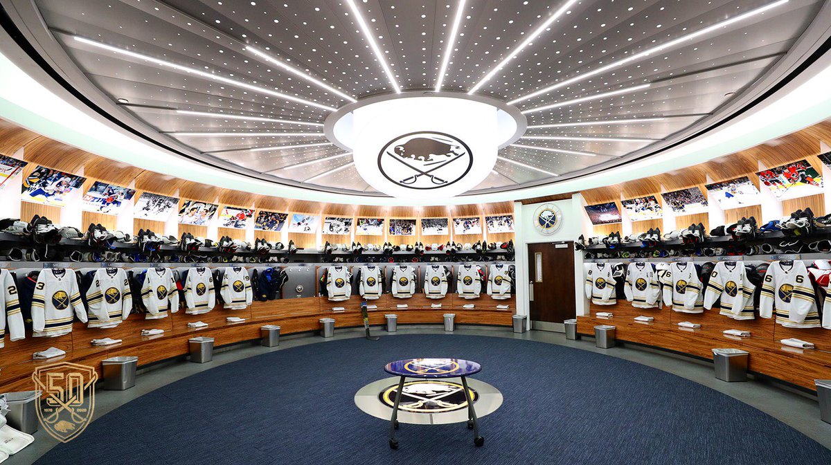 BuffaloSabres's tweet photo. Ready to rock the gold. 

#Sabres50 https://t.co/JDnYxxphtH