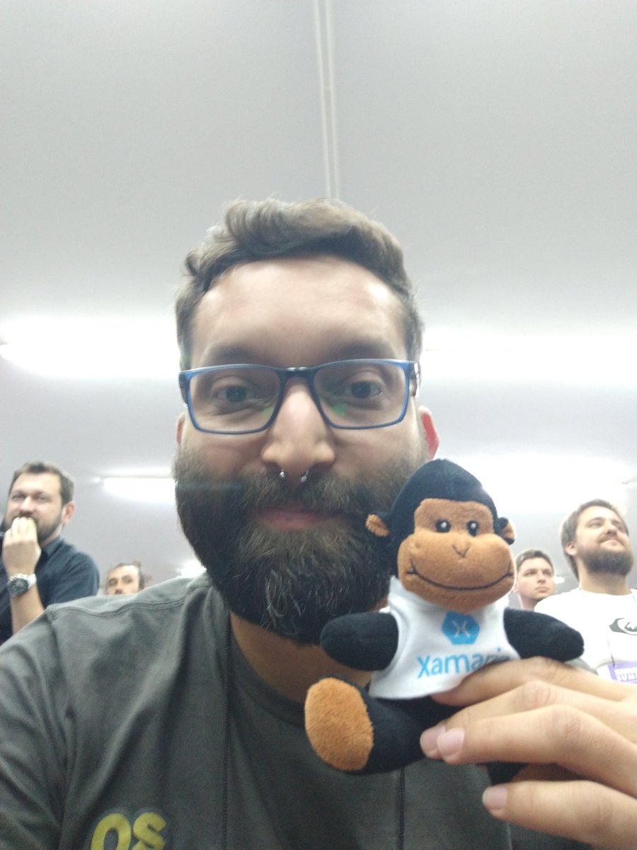 euandrebarbosa's tweet photo. Ganheiii #xamarinsummitbr https://t.co/dK088PsmiX
