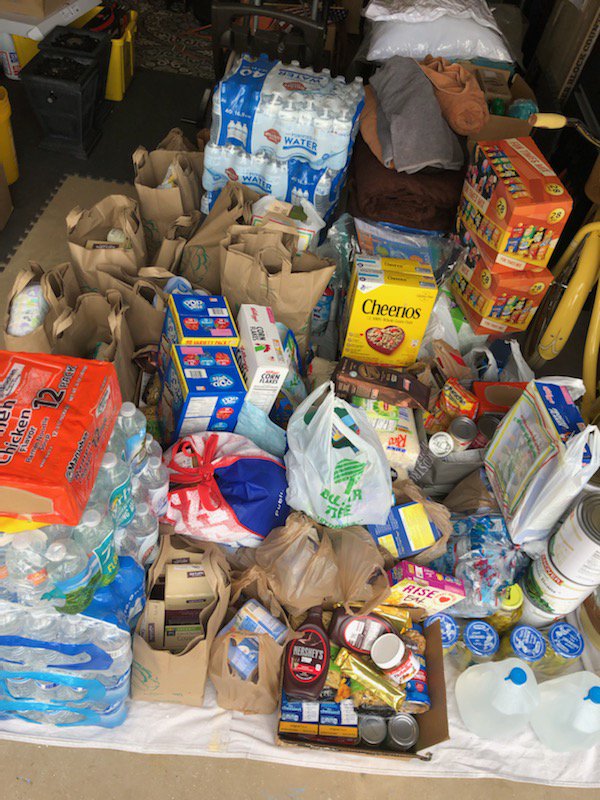 DwyerStepbyStep's tweet photo. Dwyer's Step by Step Club delivering collected hurricane relief items to PBI for the Bahamas. #StepUpAndGive https://t.co/U1j53rX7fo