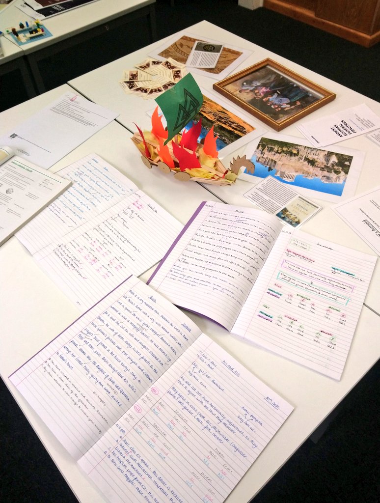 StGabsClassics's tweet photo. A few open morning highlights, and we managed to get much less sand everywhere than last year! Thanks to our brilliant helpers and tour guides #Classics #Classicseducation https://t.co/Gzu8gRHBhr